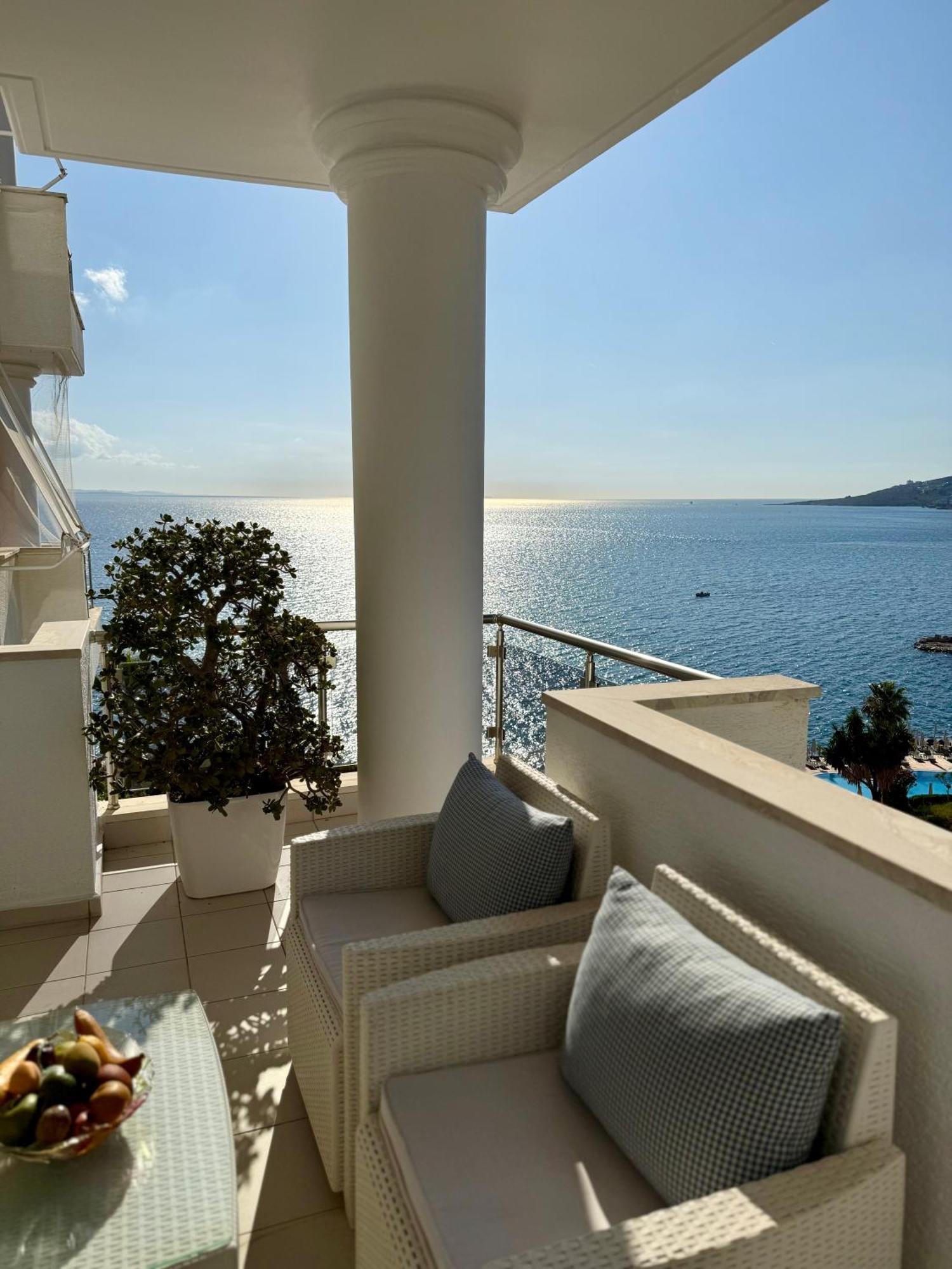 Limani Deluxe Apartments Sarandë Eksteriør bilde